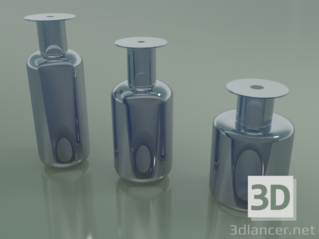 modèle 3D Vases absolus (bleu) - preview
