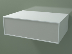 Box (8AUCAB01, Gletscherweiß C01, HPL P02, L 72, P 50, H 24 cm)
