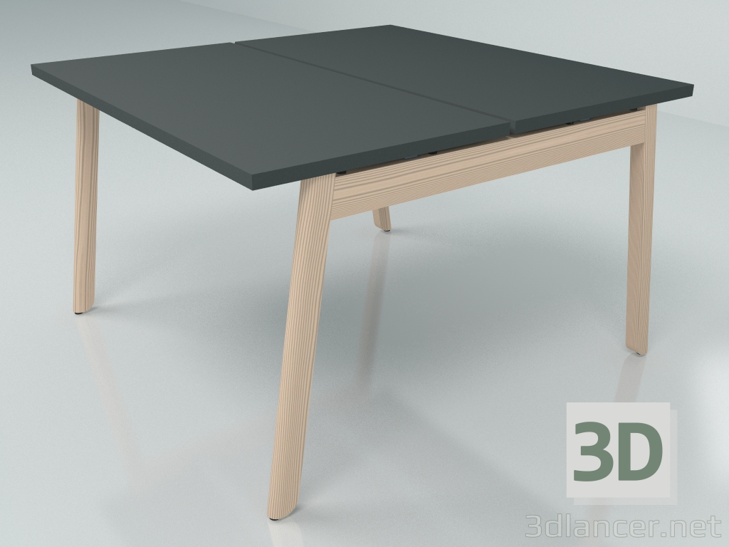 modello 3D Tavolo da lavoro Ogi B Bench BOB52 (1200x1210) - anteprima