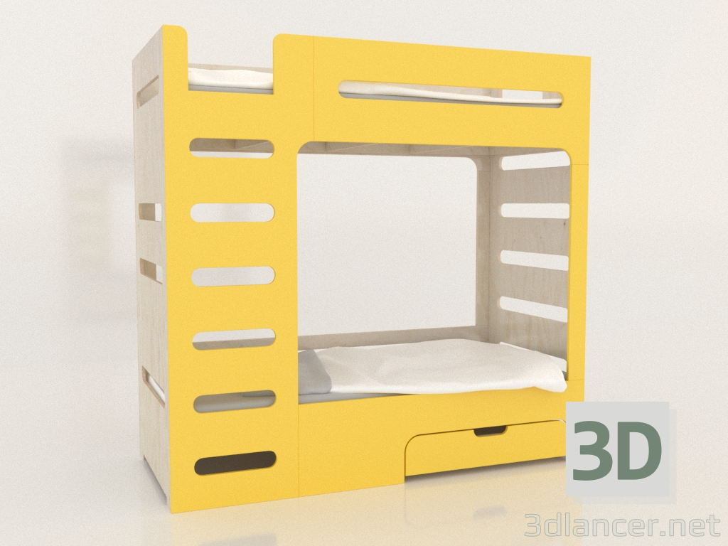 3D Modell Etagenbett MOVE EL (UYMEL1) - Vorschau