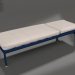 3D modeli Tekerlekli uzanma koltuğu (Gece mavisi) - önizleme