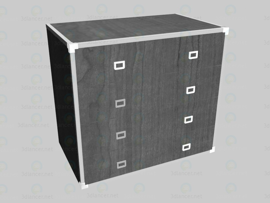 3d model Chest of drawers - preview