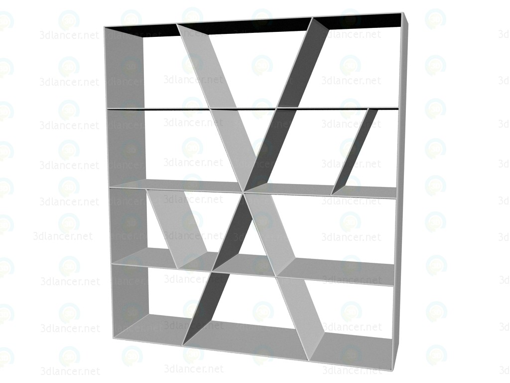 3d model Book shelf SX131 - preview