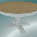 modèle 3D Table à manger Oxford ronde pliante - preview