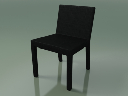 पॉलीथीन इनओट (223, ब्लैक) से बनी आउटडोर कुर्सी