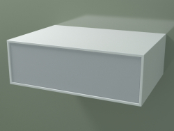 Box (8AUCAB01, Gletscherweiß C01, HPL P03, L 72, P 50, H 24 cm)