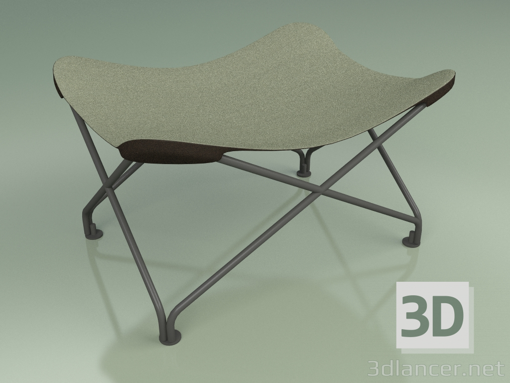 3d model Stool 391 (Canvas Green) - preview