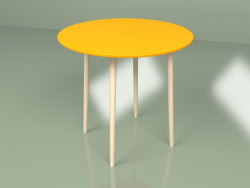 Середній стіл Супутник 80 см (жовтогарячий)