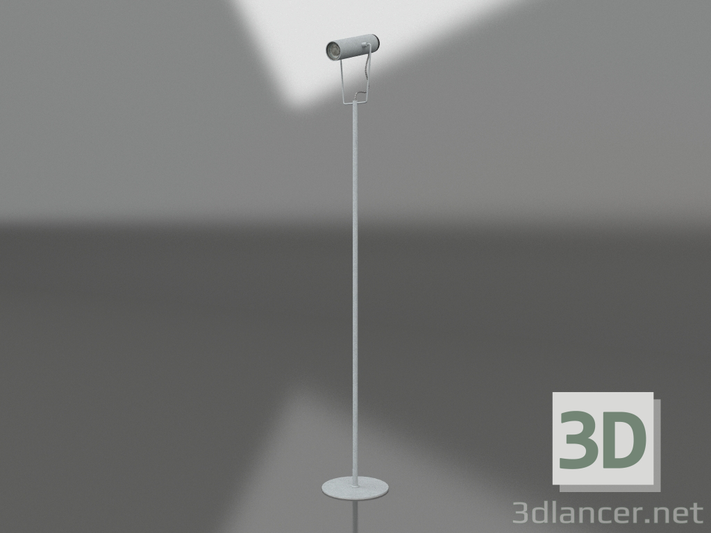 3d model Floor lamp Marlon (Galvanised) - preview