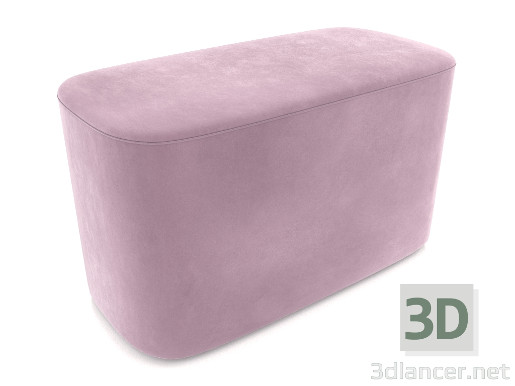 3d model Pouf Eighty (Blueberry) - preview