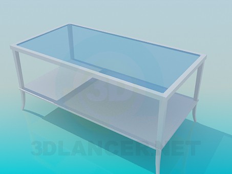 3d model Table glass - preview 3d model Table glass - preview