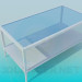 modèle 3D Table verre - preview