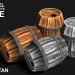 3D Modell 3D Barrel Game Asset - Niedrige Poly - Vorschau