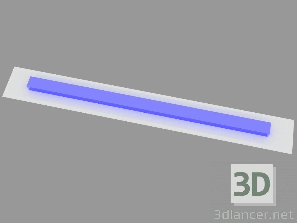 3D modeli Gömme duvar lambası RIGHELLO PROJECTED DIFFUSER (S4524) - önizleme