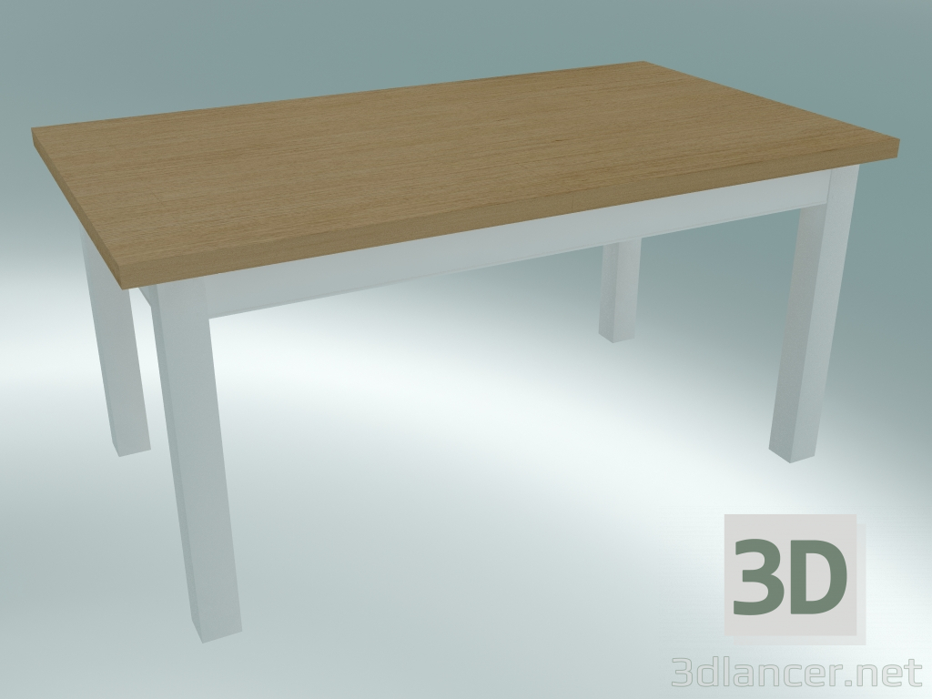3D Modell Esstisch Oxford groß klappbar - Vorschau