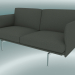 Modelo 3d Esboço do sofá do estúdio (Fiord 961, alumínio polido) - preview
