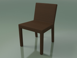 Chaise d'extérieur en polyéthylène InOut (223, Cocoa)