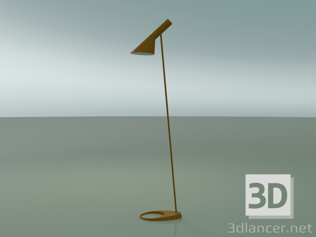 modello 3D Lampada da terra AJ FLOOR (20W E27, GIALLO OCHRE) - anteprima