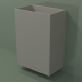 3D modeli Duvara monte lavabo (03UN36102, Clay C37, L 60, P 36, H 85 cm) - önizleme