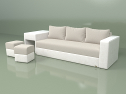Sofa mit Sitzpuffs Marokko