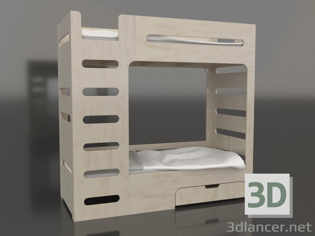 modello 3D Letto a castello MOVE EL (UNMEL1) - anteprima