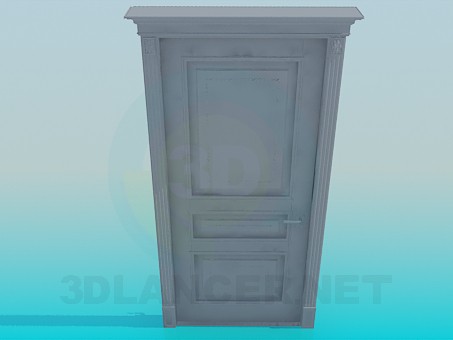 3d model Door High Poly - preview 3d model Door High Poly - preview
