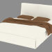 3d модель Кровать двуспальная Altosoft (170) – превью