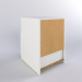 3d model Bedside table, white BRIMNES - preview