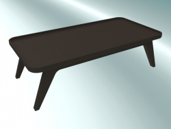 Table basse (bois S1, 600x350x1200 mm)