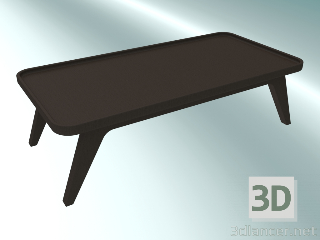 modello 3D Tavolino (legno S1, 600x350x1200 mm) - anteprima
