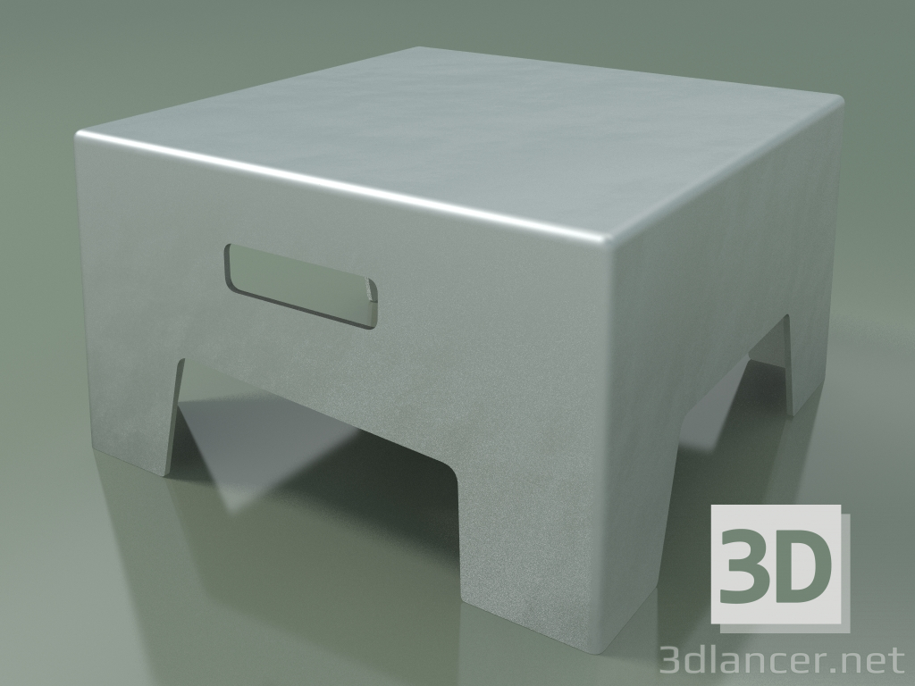 3d model Side table, aluminum stool InOut IN (45) - preview