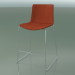 3d model Bar chair 0320 (on a sled, with removable upholstery, cover 1) - preview