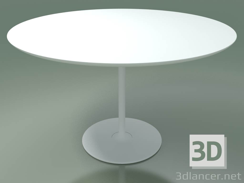 modèle 3D Table ronde 0712 (H 74 - P 120 cm, F01, V12) - preview