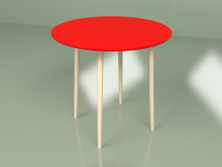 Средний стол Спутник 80 см (красный)