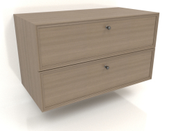 Mueble de pared TM 14 (800x400x455, gris madera)