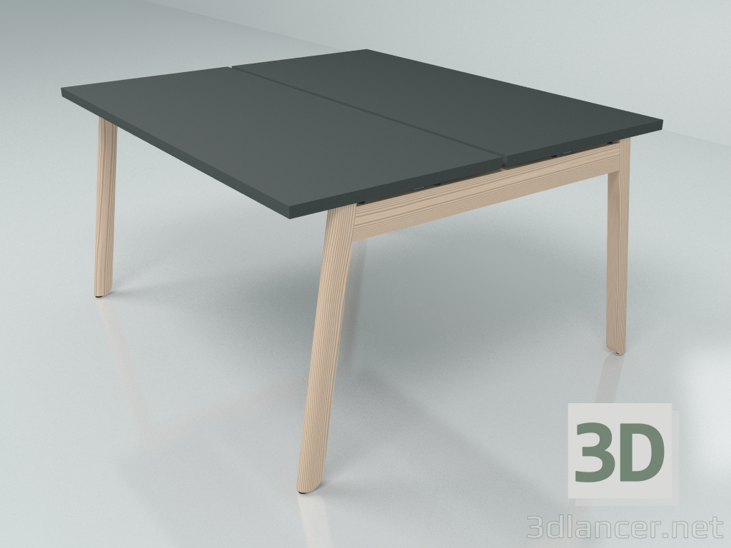 modello 3D Tavolo da lavoro Ogi B Bench BOB54 (1400x1210) - anteprima