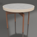 modello 3D Tavolino rotondo Ø60 (Sabbia, DEKTON Kreta) - anteprima