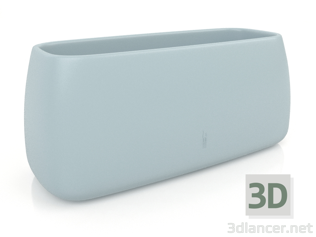 Modelo 3d Vaso 5 (azul cinza) - preview