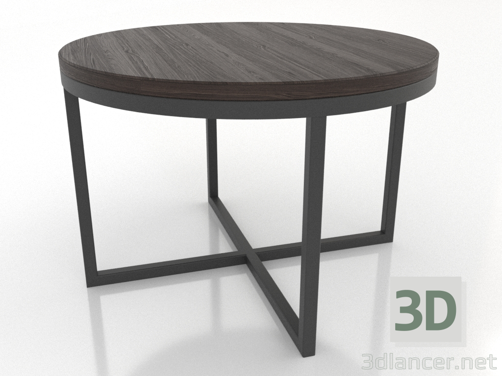 modèle 3D Table basse LARGE (frêne noyer) - preview modèle 3D Table basse LARGE (frêne noyer) - preview
