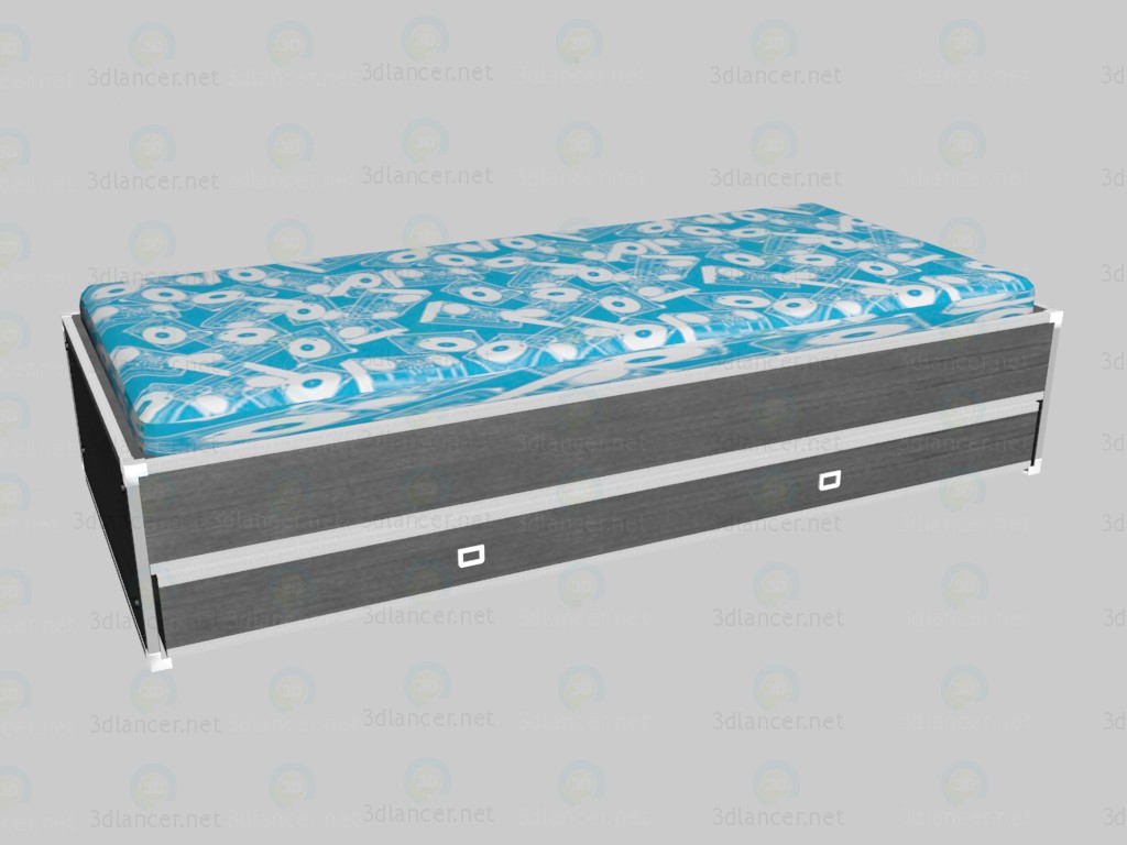 3d model Bed - preview