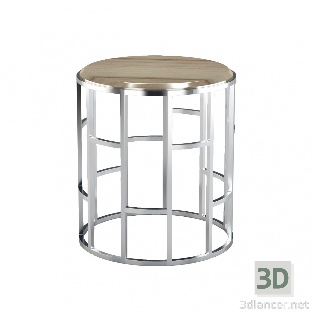 Modelo 3d Mesa de café exclusivo Pusha - preview