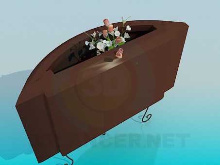3d model Stand the flowers - preview 3d model Stand the flowers - preview