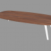 3d model Coffee table (Walnut 120x60x30) - preview