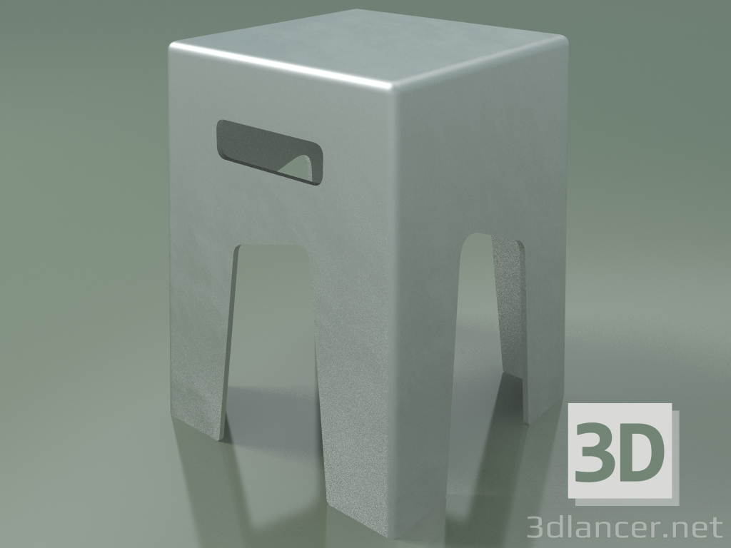 3D Modell Beistelltisch, Aluminiumhocker InOut IN (46) - Vorschau