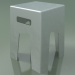 modello 3D Tavolino di servizio, sgabello in alluminio InOut IN (46) - anteprima