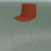 3d model Bar chair 0320 (on a sled, with removable upholstery, cover 3) - preview