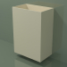 3D modeli Duvara monte lavabo (03UN36102, Bone C39, L 60, P 36, H 85 cm) - önizleme
