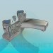 3D Modell Kran-Wasserhahn - Vorschau