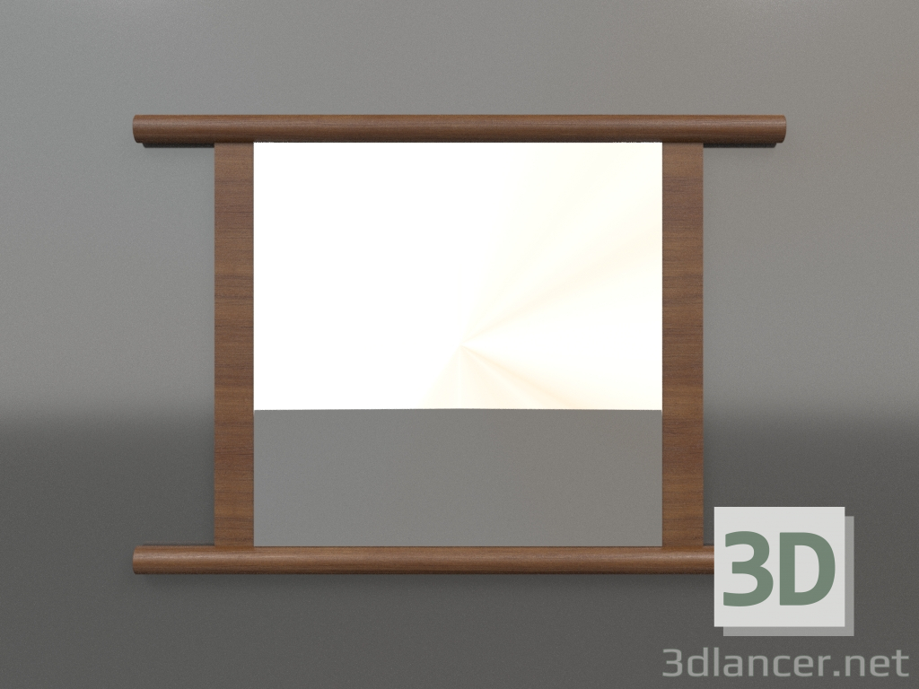 3d model Mirror ZL 26 (800x570, wood brown light) - preview