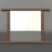 modèle 3D Miroir ZL 26 (800x570, bois brun clair) - preview